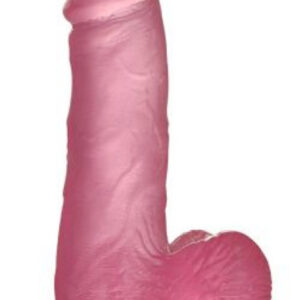 Jelly Studs Crystal Dildo Pink 15,5cm Dildo