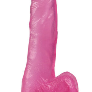 Jelly Studs Crystal Dildo Pink 17,5cm Dildo