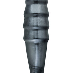 Jet Destructor Carbon Metallic Black Butt Plug Paksu anaalitappi