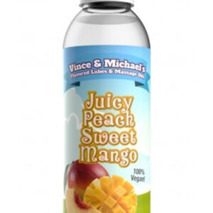 Juicy Peach Sweet Mango Flavored Lubricant 150ml Liukuvoide maulla