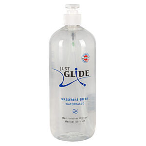 Just Glide - Vesipohjainen liukuvoide, 1000 ml, vegaaninen, riittoisa, dermatologisesti testattu