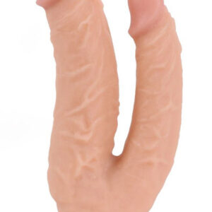 Kiotos Double COX Flesh 19 cm Tupla dildo