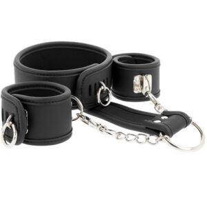 Leather & Handcuffs Vegan Leather