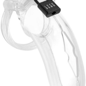 Lockdown Chastity Cage Clear Large Siveyshäkki