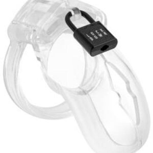 Lockdown Chastity Cage Clear Small Siveyshäkki