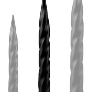 Long Tail Dildo Black 40 cm Extra pitkä anaalidildo