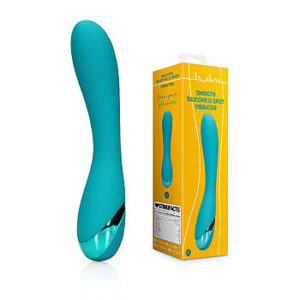 Loveline - Vibraattori, silikoninen, sileä, taipuisa, värisevä, hygieeninen, turkoosi