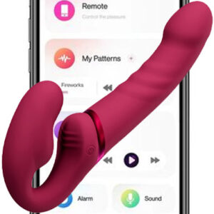 Lovense Lapis Vibrating Strapless Strap-On Värisevä strap-on