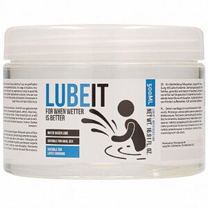 Lube It For When Wetter Is Better 500 ml Vesipohjainen liukuvoide