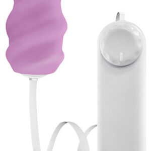 Luxe Swirl Bullet With Silicone Sleeve Klitoris vibraattori