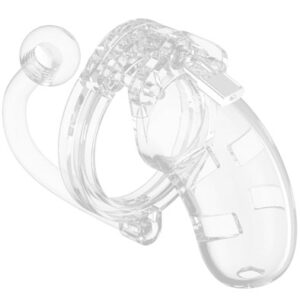 Mancage 10 Chasity Cage With Plug Transparent Siveyshäkki