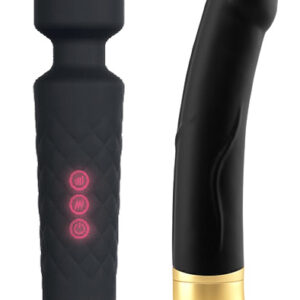 Marc Dorcel Wand + Real Vibration M Black Pakettitarjous