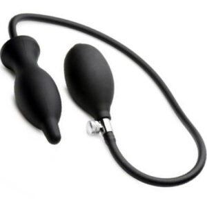Master Series Dark Inflator Anal Plug Pumpattava anaalitappi