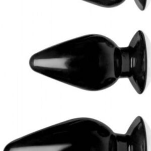 Master Series Triple Cones Anal Plug Set Of 3 Anaalitappi setti