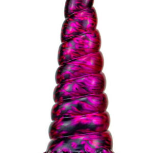 Metallic Dildo Unix Purple/Black 19,5 cm Dragon Dildo