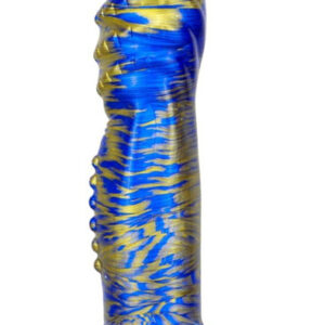 Metallic Fantasy Dildo Croq Blue/Gold 22 cm Dragon Dildo