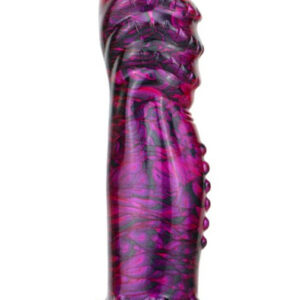 Metallic Fantasy Dildo Croq Purple/Black 22 cm Dragon Dildo