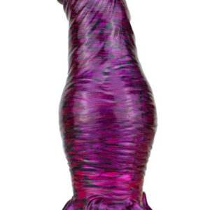Metallic Fantasy Dildo Duxel Purple/Black 19,5 cm Dragon Dildo