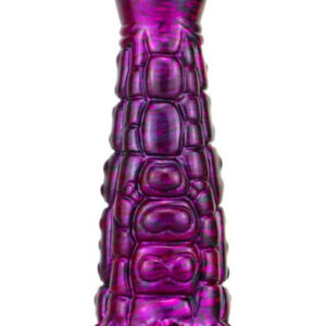 Metallic Fantasy Dildo Ninja Purple/Black 19 cm Dragon Dildo