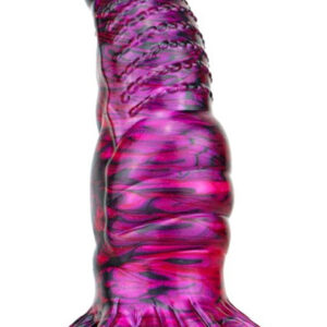 Metallic Fantasy Dildo Nirp Purple/Black 18 cm Dragon Dildo