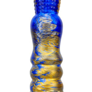 Metallic Fantasy Dildo Peern Blue/Gold 19,5 cm Dragon Dildo