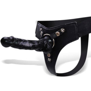 Mistress Strap-on With Silicone Dildo Black 20cm Strap-on valjailla