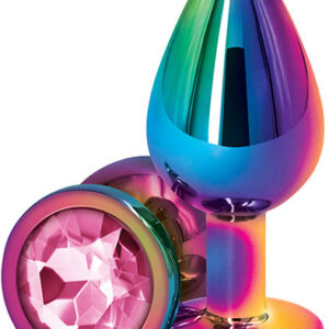 Multicolor Pink Medium Anaalitappi metallia