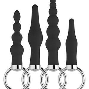 NMC Back Up Butt Plug Kit Black Anaalitappi setti