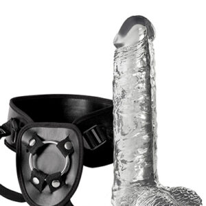 NMC Invisible Hunter Dong & Harness 15,5cm Strap-on valjailla