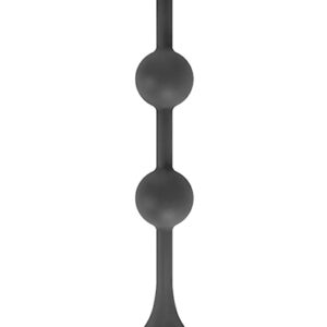NS Novelties Renegade Soft Balls Black Paksut anaalihelmet