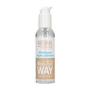 Natural Pleasure - Vegaaninen liukuvoide, 120 ml, vesipohjainen, luonnollinen, dermatologisesti testattu