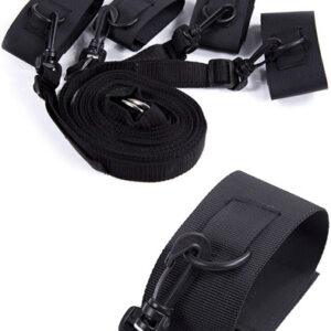 Ohmama Nylon Velcro Bed Bondage Restraints Asennonvarmistaja