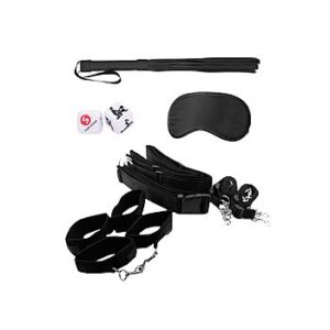 Ouch B&W - Bondagesetti sänkykahleilla