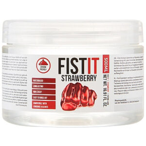 Pharmquests Fist It Strawberry Extra Thick 500ml Liukuvoide anaali/fisting