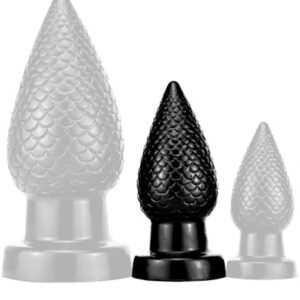 PineCock Plug Black Medium Paksu anaalitappi