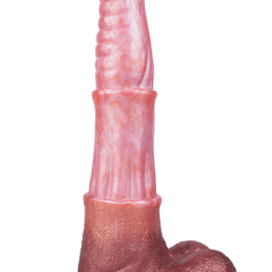 Pink Alien Big Jumpy Dildo 35 cm Dragon Dildo