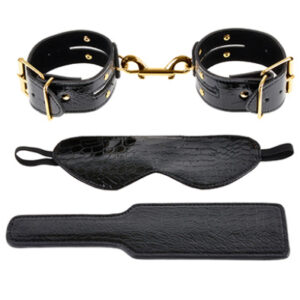 Pipedream Fantasy Bondage Kit Gold/Black Eksklusiivinen bondage paketti