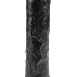 Pipedream King Cock Uncut Cock Black 18 cm Dildo esinahkalla