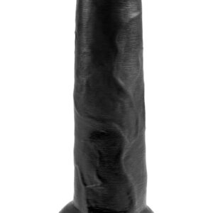 Pipedream King Cock Uncut Cock Black 25,5cm Dildo esinahkalla