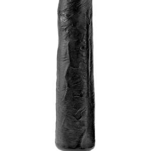 Pipedream King Cock Vibrating Stiffy Black 26 cm Värisevä dildo