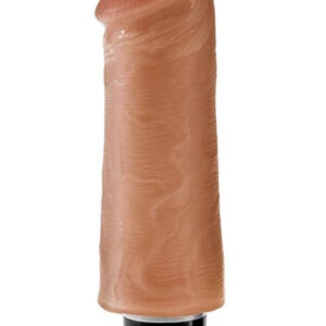 Pipedream King Cock Vibrating Stiffy Tan 13 cm Värisevä dildo