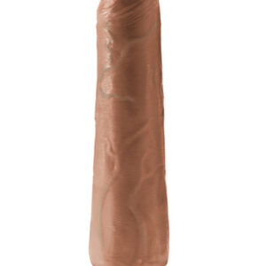 Pipedream King Cock Vibrating Stiffy Tan 23cm Värisevä dildo