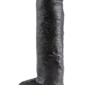 Pipedream King Cock With Balls Black 28 cm XL dildo