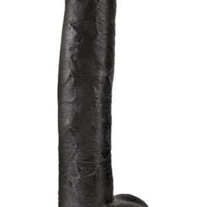 Pipedream King Cock With Balls Black 38 cm XL dildo