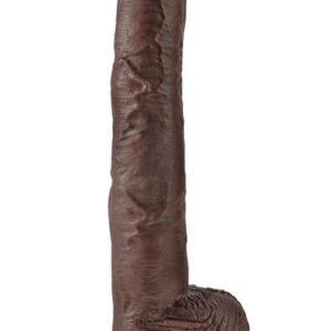 Pipedream King Cock With Balls Brown 36cm XL dildo