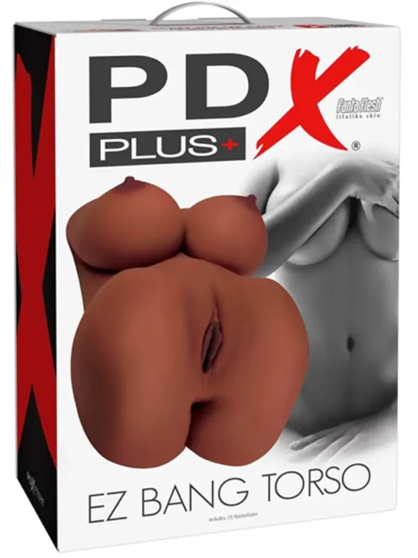 Pipedream PDX Plus EZ Bang Torso Brown 6kg seksinukke