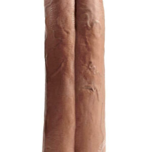 Pipedream Two Cocks One Hole Tan 30 cm Tupla dildo