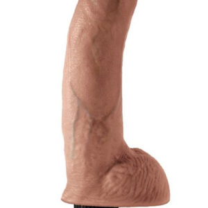 Pipedream Vibrating Cock With Balls Tan 23cm Värisevä dildo