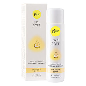 Pjur Med Soft - Liukuvoide, 100 ml, silikonipohjainen, jojoba-öljy, laadukas