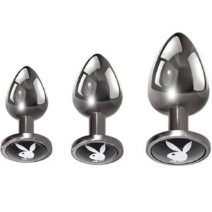 Playboy Pleasure 3 Ways Anal Plug Set Anaalitappi setti
